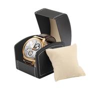 Genérico presentazione curva, presentazione, custodia in pelle PU per gli uomini, custodia da viaggio individuale per l'organizzazione di gioielli per guardaroba, camera da