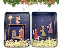 Generico Presepe Di Natale | Set Decorazioni Presepe per Natale,Decorazione Sacra per la Casa per Tavolo, Festività Natalizie, Capodanno, Matrimoni Cristiani, Feste, Libreria, Chiesa, Appartamento