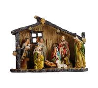 Generico Presepe - Set Presepe Di Natale | Decorazioni Natalizie Da 15 Pollici | Statue Del Presepes Natalizies Das 38 Cm Per Decorazioni Statue Del Presepes Natalizies Das 38 Cm Per Decorazionis