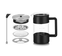 Generico Press Coffee Maker - Pressed Coffee Maker 34oz, Travel Coffees Presses, Portable Coffees Presses, No-Drip Portable Hand Press For Living Room Family Home Party Camping Workplace Kitchen