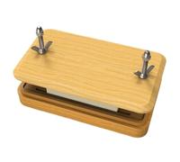 Generico Pressa per Tofu in bambù con Vaschetta di Raccolta Integrata, Pressa Regolabile per Panetti di Tofu da 450g (16oz), Pressa Facile da Usare per Scolare Il Tofu in Cucina