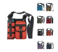 Generico Prevalente Shoulder Bag, Prevalentn Shoulder Bags With Water Bottle Holder, Para Deportes Al Aire Libre (Orange)