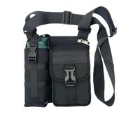 Generico Prevalente Shoulder Bag, Shoulder Bags With Water Bottle Holder, Sports Bags Crossbody, for Workout Going Out (Black)