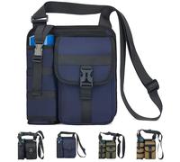 Generico Prevalente Shoulder Bag, Shoulders Bags With Water Bottle Holder, Sports Workout Crossbody, For Workout Going Sports (Blue)