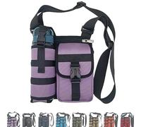 Generico Prevalentn Shoulder Bag, Prevalente Shoulder Bag, Shoulders Bags with Water Bottle Holder, Sport Workout Bags Crossbody (Purple)