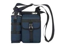 Generico Prevalentn Shoulder Bag, Prevalente Shoulder Bag, with Water Bottle Holder, Suitable for Outdoor Sports (Dark Blue)