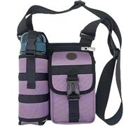 Generico Prevalentn Shoulder Bags with Water Bottle Holder, Prevalentn Multi Compartment Lightweight Outdoor Travel Crossbody Bag (Pruple)
