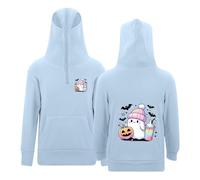Generico Primavera Giacca Eleganti Ragazze Felpa Casual per Bambini Carina con Stampa Festiva Cappuccio in Pile Autunnale Autunno E Inverno