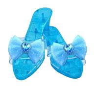 Generico Princess Shoes | Cosplay Prop High Heels | Pretend Play Crystal Shoes For Stage Masquerade Special Occasion Decorators Carnival School Character Day Activities