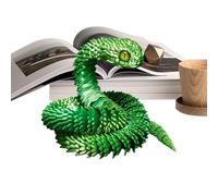Genérico Printed Animals - Printed Snake | Printed Articulated Flexible Snake Toy - Creative Animal Snake Model Desktop Ornament Girls, Kid, Adults