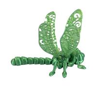 Generico Printed Dragonfly - Movable Joints Dragonfly Statue,Desktop Decoration For Home Workplasce, Three-Dimensionasl Collectible Figurines For Adults And Others