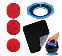 Generico Professional Bowling Polisher, Portable Ball Polishing Kit, Universal Bowling Ball with Soft Towel, High Shine Microfiber Material, Accessory with Cup Holder, Care for Home Club Use