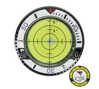 Generico Professional Portable Training Instrument - Detection Accessory for Leveling | Rotating Disc with Balanced Fluid Chamber & Resistant Acrylic for Soccer Fields, Courts, Lawns And Turfs