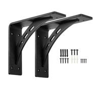 Generico Professional Rod Holder, Multi Purpose Wall Bracket, Efficient with Point Fixation, High Strength Metal Alloy, Utility Support with Modern Style, Installation Tool for Indoor and Outdoor