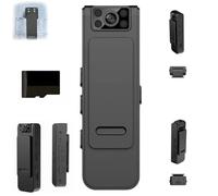 Generico Proficiency New Hd 1080p Noise Reduction Camera, Proficiency Mini With Audio And Video Recording, Night Sights Wide Angles, Rotatable Lens (64G,WIFI version)