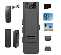 Generico Proficiencyi Camera, HD 1080p Noise Reduction Camera WiFi, Mini Portable Wearable Video Cameras, with Audio and Video Recording, Night Vision Function, for Driver, Lecture (Basic,32G)