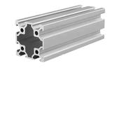 Generico Profili di estrusione in Alluminio con scanalatura a V 4040 da 2 Pezzi, Scorrevole for Guida lineare in 100-550 mm for Kit Router CNC, Stampante 3D(Silver Anodized,100mm)