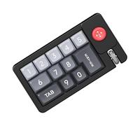 Generico Programmable Keyboard, Rgb Wired Programming Keyboard, Ergonomic Compact Layout Hot-Swappable Mechanical Pad for Video Editing, Graphic Design, Office Work, Workplace