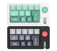 Generico Programmable Keypad, Mechanical Editing Keyboard, ABS Hot-Swappable Wired Single-Handed Number Pad With Joystick, Ideal For Graphic Design, Workplace, Computer Use, 13.7x7.5x3.8cm