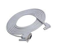 Generico Programming Cable Replacement, PLC Professional Programs Cable, Black Multipurpose USB Cord with Driver Disk, Stable Data Transfer, Portable Program Cables for Industrial Equipment Use