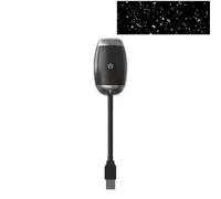 Generico Proiettore Galassia 2 in 1, Luce Notturna con Stelle e Cielo Stellato, Alimentazione USB, Mini Lampada Notturna a LED da Parete, Luminosità Regolabile per Auto e Decorazione della Stanza (D)
