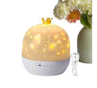 Generico Projecteur D'Étoiles - Projecteur De Veilleuse | | Veilleuse Avec Musique | Jouet Rotatif À 360 Degrés,Pour D', Chambre De Bébé, Mur, Sommeil, Heure Du Coucher Et