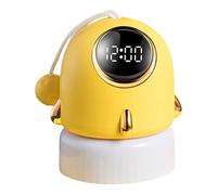 Generico Projection Alarm Clock - Digital Mirror Clocks | RGB Night Light, 7 Color Changing Night Light,Snooze Touch Control Temperature For Kids’Bedroom Digital Clock For Girls Boys Thanksgiving