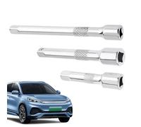 Generico Prolunga Cricchetto - Set di 3 Prolunghe per Manici Chiavi - Prolunga Per Chiave A | Per la Manutenzione dei Veicoli e delle Attrezzature Industriali per Ispezione Garage e