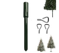Generico Prolunga per Albero di Natale Artificiale, Rialzo in Metallo per Alberos Natale con 3 Viti Fissaggio, Supporto Prolunga Albero di Natales, Adatta A Pali da 0,5-1,25 Pollici Prolungas