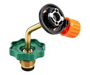 Generico Propane Refill Adapter - Aluminum Alloy, Leak Proof Tank Connector