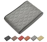 Generico Proposition Memory Cotton Car Armrest Box Pad-Universal Auto Center Console Cover Pad with Memory Foam Cushion for SUV Truck Vehicle Armrest Seat Box Protector (Gray)