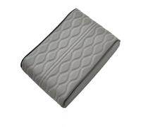 Generico Proposition/Propostion Memory Cotton Car Armrest Box Pad - Universal Leather Waterproof Center Console Cushion Cover, Armrest Protector for Cars, SUV & Truck (Gray,Large)