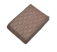 Generico Proposition/Propostion Memory Cotton Car Armrest Box Pad - Universal Leather Waterproof Center Console Cushion Cover, Armrest Protector for Cars, SUV & Truck (Coffee,Large)