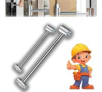 Generico Prosperousk Door Hinge Adjustment Tool, Hinge Hole Adjustment Wrench, Door Hinge Adjustment Tool, Adjustable Hinge (S+L)