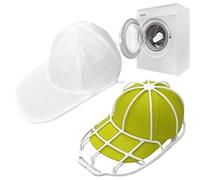 Generico Proteggi Cappelli per il Lavaggio in Lavatrice,Supporto per Asciugatura - Porta Cappelli,per Visiere Curve e Piatte Espositore da Viaggio Armadio Bucato