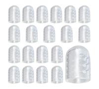 Generico Proteggi Dita Piedi in Silicone Donna | 20 Pezzi Morbidi Proteggi Mignolo - Coperture Trasparenti per Comodità Camminare Corsa Escursionismo Allenamento Turni Lavoro Eventi Formali