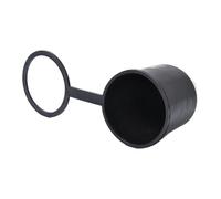 Generico Protettore a Sfera di rimorchio - Coperchio di Gancio Robusto Nero, Protezione in Gomma Resistente alle intemperie | Cappo di rimorchioi Alto Valore per rimorchio camatud Auto accessor