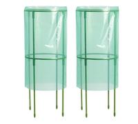 Generico Protettori per Piante da Giardino Contro Gli Animali | Coperture Protettive per Piantine - Forniture per Giardinaggio, Protezione per Ortaggi Fiori Vivai per Orto Giardino