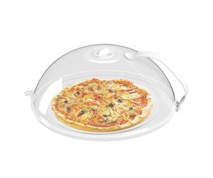 Genérico Protezione contro gli spruzzi a microonde: copertura resistente al calore da 10,2 x 3,94 pollici, barriera, schermo riutilizzabile anti-mosca, protezione da cucina multiuso |