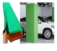 Generico Protezione in Schiuma Resistente, Imbottitura Rotonda per palo da Basket, Cuscinetto di Protezione, Copertura per Colonna di Cantina o Garage, Imbottitura Quadrata per palo da Palestra, Rive