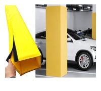 Generico Protezione in Schiuma Resistente, Imbottitura Rotonda per palo da Basket, Cuscinetto di Protezione, Copertura per Colonna di Cantina o Garage, Imbottitura Quadrata per palo da Palestra, Rive