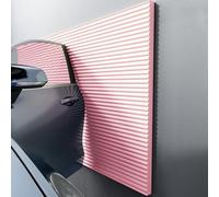 Generico Protezione murale autoadesiva in Morbida Schiuma - Imbottitura Impermeabile e AntiGraffio per Porte da Garage e Angoli - Rosa, 78,7''x 7,9'' (5 Pezzi) - Perfett