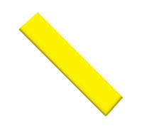 Generico Protezione per La Punta della Pagaia - Copertura per Pagaia per Dragon Boat da 18,2x3,8 Cm, Protezione per Il Bordo della Pagaiaa per Kayak, Coperture per Pagaie per Dragon Boat in Silicone