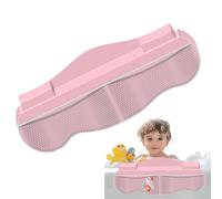 Generico Protezione per l'acqua della Vasca per Bambini, Paraspruzzi per Vasca da Bagno - Vassoio per Giocattoli per da Bagno | 4 Tasche in Rete, ripiano per, da per riporre i Giocattoli del