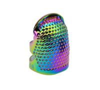 Generico Protezione per Le Dita del ditale da Cucito | Protezione per Scudo in Metallo Regolabile per Dita | Cappuccio per ditale da Cucito per da Cucito da Ricamo