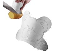 Generico Protezione per Le Dita per Tagliare, Protezione per Le Dita da Cucina - Protezione per Il Pollice in Acciaio Inossidabile | per Il Taglio delle Regolabile, Difesa per Le della Cuc