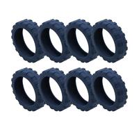 Generico Protezione per ruote per bagagli, copriruote per bagagli | Copriruota per valigia in silicone da 8 pezzi | da viaggio, sostituzione della copertura protettiva delle ruote della valigia per r