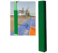 Generico Protezioni for Pali da Basket, Protezione in Schiuma Antiurto su 4 Lati for Porte da Esterno, palestre e Pali di Servizio - Guaina for Pali Quadrati da 6,6 Piedi(Four Sides,20x20cm)