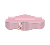 Generico Protezioni per l'acqua per Vasca da Bagno, paraspruzzi per Vasca per Bambini, Portagiocattoli per da Bagno per Bambini, 4 Tasche in Rete, Area di ripiano per Giochi da per Giocattoli da ba