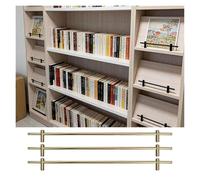 Generico Protezioni per Ripiani da Cucina Personalizzabili - Ringhiera Decorativa in Lega di Alluminio per la Sicurezza dei mobili della Cucina, Design con Tubo Tondo, Proteggi i Tuoi Ripiani con STI